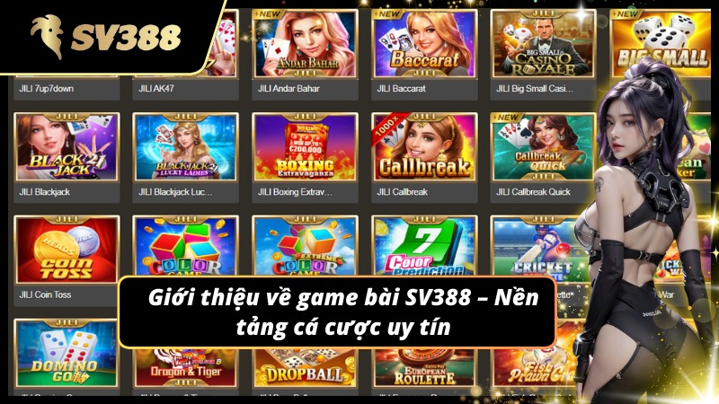 Giới thiệu tổng quan về game bài SV388 cực hot