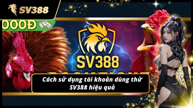 Cách để sử dụng tài khoản dùng thử SV388